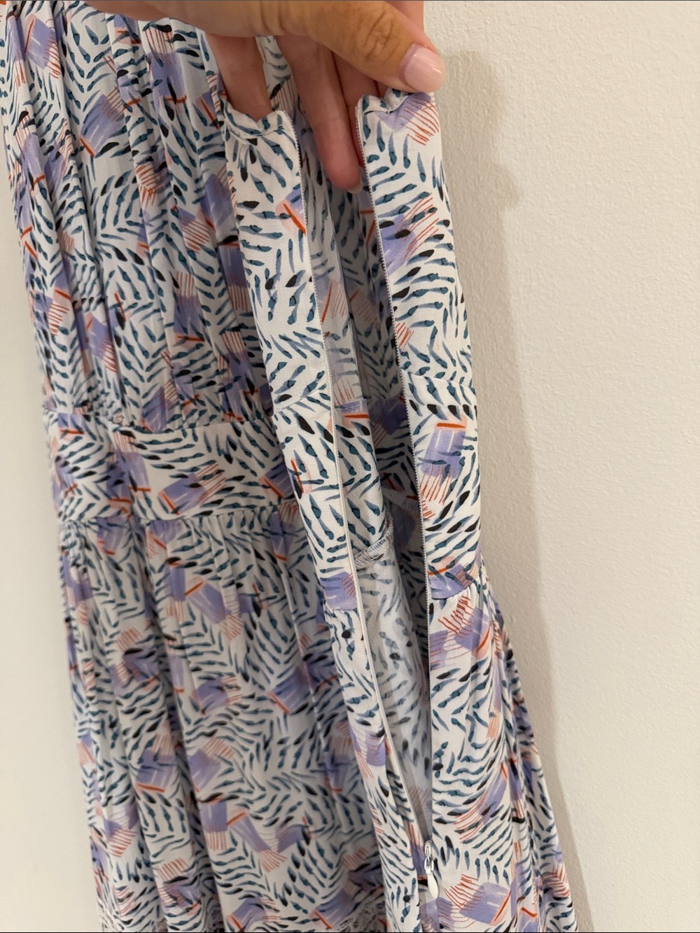 Melissa Odabash Multi-Color Printed Halter Maxi Dress - Picture 5 of 6